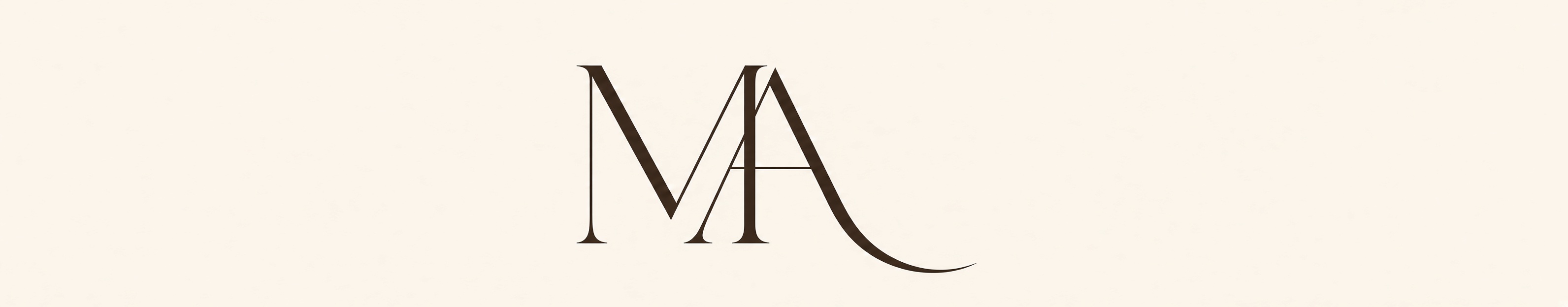 MA monogram